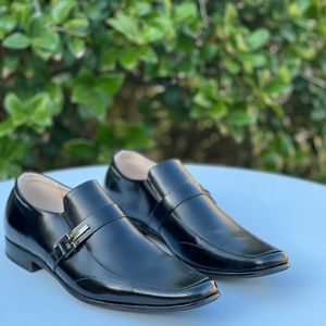 Stacy Adams mens size 13 black dress shoes